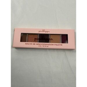 Pink Lipps Mauve Me Mini Eyeshadow Palette 5 Pan Shimmer Matte 4g 0.14oz‎ 4C02